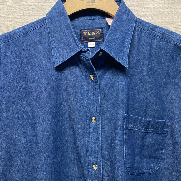 STONE WASHED DENIM SHIRT - Picture 3 of 7